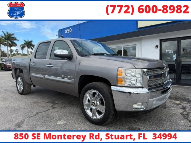 Used 2013  Chevrolet Silverado 1500 2WD Crew Cab 143&period;5" LT at Victory Auto Store near Stuart&comma; FL