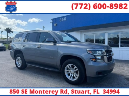 Used 2018 Chevrolet Tahoe 4d SUV RWD LS at Victory Auto Store near Stuart, FL