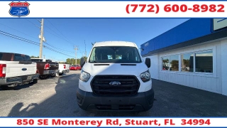 Used 2020  Ford Transit Cargo Van T-250 Med Rf 9070 GVWR RWD at Victory Auto Store near Stuart&comma; FL