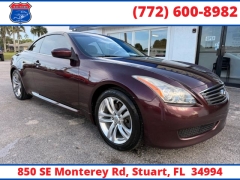 Used 2010  INFINITI G37 Convertible 2dr Base at Victory Auto Store near Stuart&comma; FL