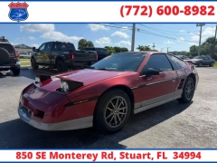 Used 1987  Pontiac Fiero 2d Coupe GT at Victory Auto Store near Stuart&comma; FL