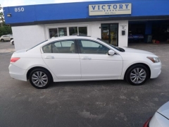Used 2012 Honda Accord Sdn 4dr V6 Auto EX-L at Victory Auto Store near Stuart, FL
