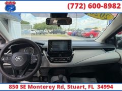 Used 2020  Toyota Corolla 4d Sedan LE at Victory Auto Store near Stuart&comma; FL