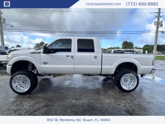Used 2016 Ford Super Duty F-250 4WD Crew Cab Platinum at Victory Auto Store near Stuart, FL