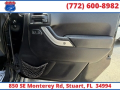 Used 2014  Jeep Wrangler Unlimited 4d Convertible Sahara at Victory Auto Store near Stuart&comma; FL