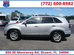 Used 2014  Kia Sorento 4d SUV FWD LX at Victory Auto Store near Stuart&comma; FL