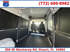 Used 2019  Ram ProMaster Cargo Van 1500 High Roof Van 136" WB at Victory Auto Store near Stuart&comma; FL
