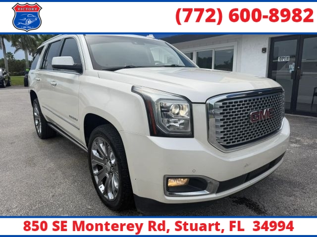 Used 2015  GMC Yukon 4d SUV 4WD Denali at Victory Auto Store near Stuart&comma; FL