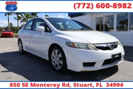 Used 2010  Honda Civic Sedan 4d LX Auto at Victory Auto Store near Stuart, FL