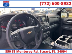 Used 2023  Chevrolet Silverado 1500 4WD Double Cab 147" Custom at Victory Auto Store near Stuart, FL