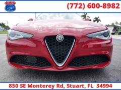 Used 2017  Alfa Romeo Giulia 4d Sedan AWD at Victory Auto Store near Stuart, FL