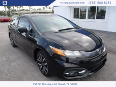 Used 2014 Honda Civic Coupe 2dr CVT EX-L at Victory Auto Store near Stuart, FL
