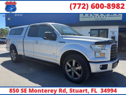 Used 2016 Ford F-150 4WD SuperCab XLT at Victory Auto Store near Stuart, FL