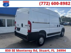 Used 2023  Ram ProMaster Cargo Van 1500 High Roof 136" WB at Victory Auto Store near Stuart&comma; FL