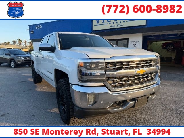 Used 2016  Chevrolet Silverado 1500 2WD Crew Cab 143&period;5" LTZ w&sol;1LZ at Victory Auto Store near Stuart&comma; FL