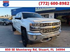 Used 2016  Chevrolet Silverado 1500 2WD Crew Cab 143&period;5" LTZ w&sol;1LZ at Victory Auto Store near Stuart&comma; FL