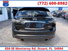 Used 2017  INFINITI QX70 4d SUV RWD at Victory Auto Store near Stuart&comma; FL