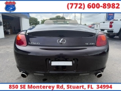 Used 2003  Lexus SC 430 2dr Convertible at Victory Auto Store near Stuart&comma; FL