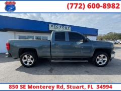 Used 2014  Chevrolet Silverado 1500 2WD Double Cab LT at Victory Auto Store near Stuart&comma; FL