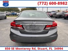 Used 2013  Honda Civic Sdn 4dr Auto EX-L at Victory Auto Store near Stuart&comma; FL