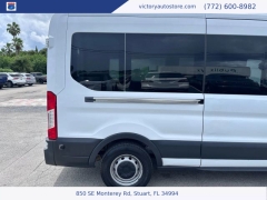 Used 2017 Ford Transit Wagon T-350 148" Med Roof Sliding RH Dr at Victory Auto Store near Stuart, FL