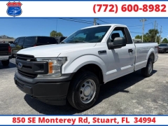 Used 2019  Ford F-150 4WD Reg Cab Box at Victory Auto Store near Stuart&comma; FL