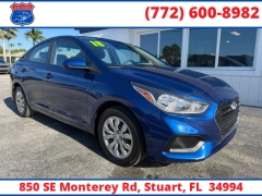 Used 2018  Hyundai Accent 4d Sedan SE Auto at Victory Auto Store near Stuart&comma; FL