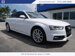 Used 2016 Audi A4 4d Sedan 2.0T Premium+ at Victory Auto Store near Stuart, FL