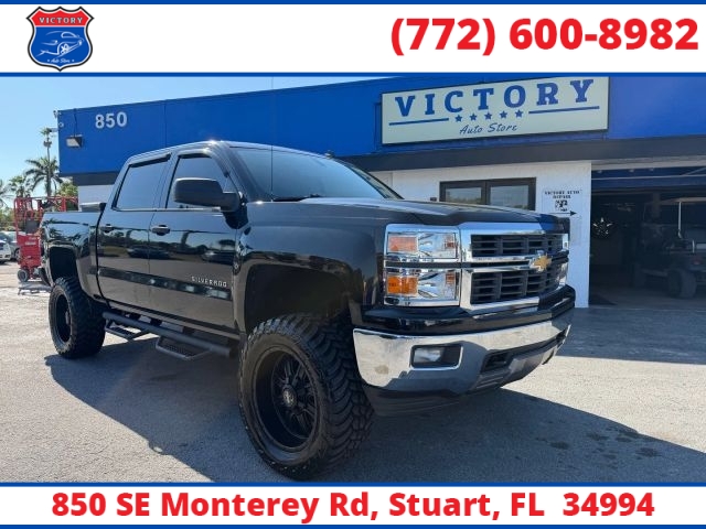 Used 2014  Chevrolet Silverado 1500 4WD Crew Cab LT at Victory Auto Store near Stuart&comma; FL