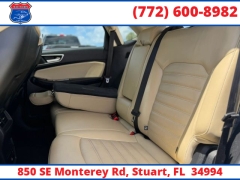 Used 2017  Ford Edge 4d SUV FWD SEL EcoBoost at Victory Auto Store near Stuart&comma; FL