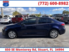 Used 2020  Toyota Corolla 4d Sedan LE at Victory Auto Store near Stuart&comma; FL