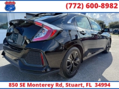 Used 2018  Honda Civic Hatchback 4d EX at Victory Auto Store near Stuart&comma; FL