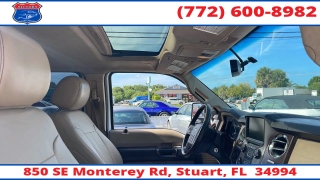 Used 2015  Ford Super Duty F-350 4WD Crew Cab Platinum DRW Longbed at Victory Auto Store near Stuart, FL