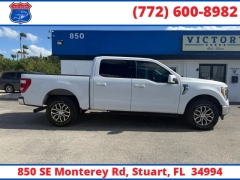 Used 2021  Ford F-150 4WD SuperCrew Box at Victory Auto Store near Stuart&comma; FL