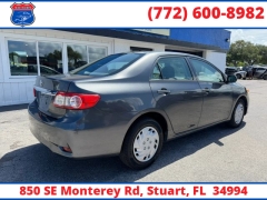 Used 2013  Toyota Corolla 4dr Sdn &lpar;Natl&rpar; at Victory Auto Store near Stuart&comma; FL