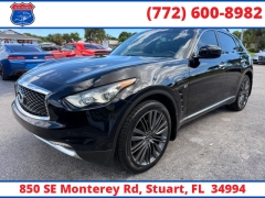 Used 2017  INFINITI QX70 4d SUV RWD at Victory Auto Store near Stuart&comma; FL