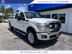 Used 2011 Ford Super Duty F-350 SRW 4WD Crew Cab at Victory Auto Store near Stuart, FL
