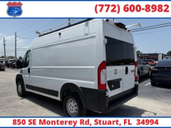 Used 2022  Ram ProMaster Cargo Van 1500 High Roof 136" WB at Victory Auto Store near Stuart&comma; FL