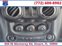 Used 2018  Jeep Wrangler JK 2d SUV 4WD Sport S at Victory Auto Store near Stuart, FL