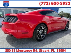 Used 2017  Ford Mustang 2d Fastback EcoBoost Premium at Victory Auto Store near Stuart, FL