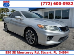 Used 2013  Honda Accord Cpe 2dr V6 Auto EX-L at Victory Auto Store near Stuart&comma; FL