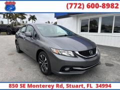 Used 2013  Honda Civic Sdn 4dr Auto EX-L at Victory Auto Store near Stuart&comma; FL