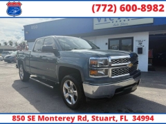 Used 2014  Chevrolet Silverado 1500 2WD Double Cab LT at Victory Auto Store near Stuart&comma; FL