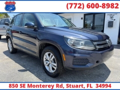 Used 2013  Volkswagen Tiguan 4d SUV S Auto at Victory Auto Store near Stuart&comma; FL