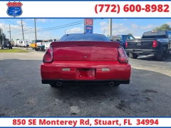 Used 2004  Chevrolet Monte Carlo 2d Coupe SS Supercharged at Victory Auto Store near Stuart&comma; FL
