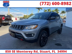 Used 2019  Jeep Compass 4d SUV 4WD Trailhawk at Victory Auto Store near Stuart&comma; FL
