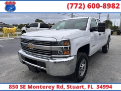 Used 2018  Chevrolet Silverado 2500HD 4WD Double Cab 144&period;2" Work Truck at Victory Auto Store near Stuart&comma; FL