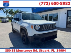 Used 2017  Jeep Renegade 4d SUV FWD Sport Turbo at Victory Auto Store near Stuart&comma; FL