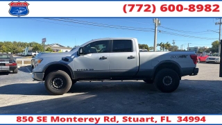Used 2018  Nissan Titan XD 4WD Crew Cab PRO-4X Diesel at Victory Auto Store near Stuart&comma; FL