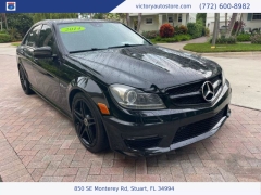 Used 2014 Mercedes-Benz C-Class 4d Sedan C63 AMG at Victory Auto Store near Stuart, FL